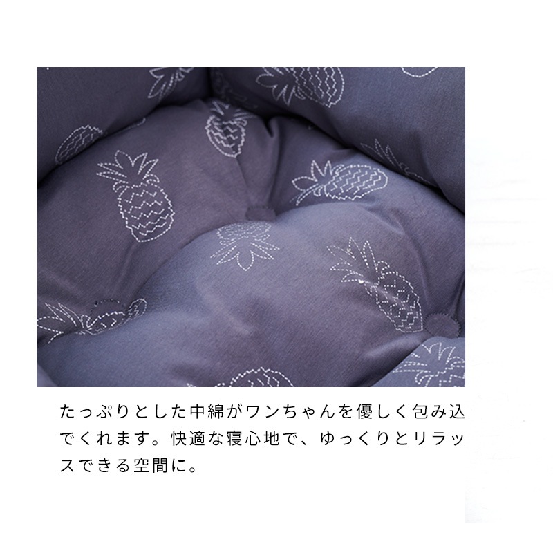 サマーステッチプリントベッド