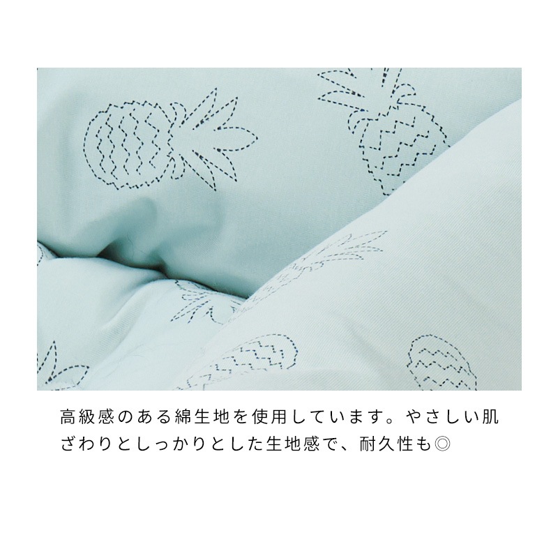 サマーステッチプリントベッド