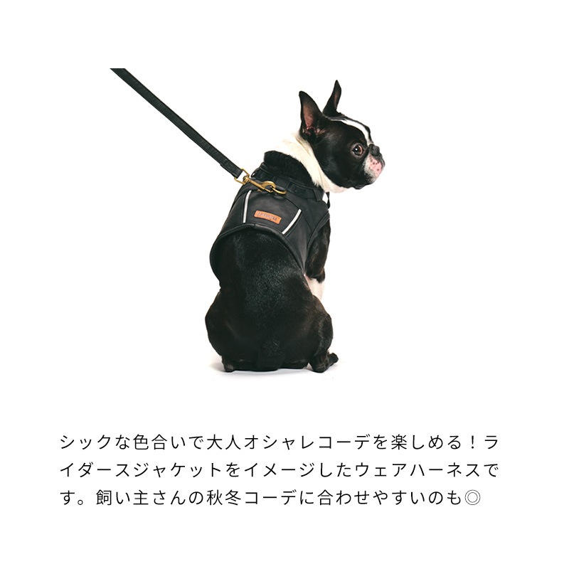 レザージャケットハーネス