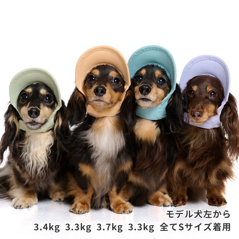 ペールトーンカラーキャップ