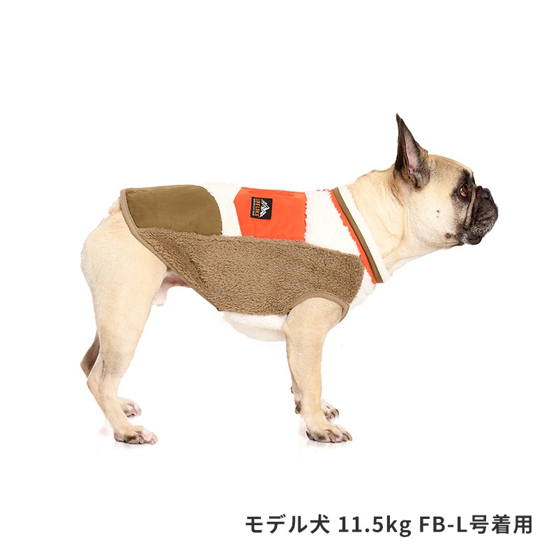 OUTDOORカラーブロックベスト