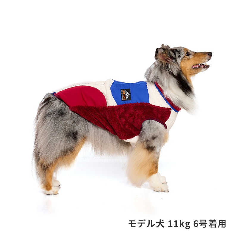 OUTDOORカラーブロックベスト