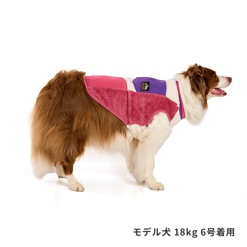 OUTDOORカラーブロックベスト