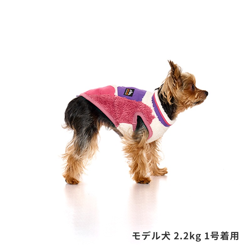 OUTDOORカラーブロックベスト