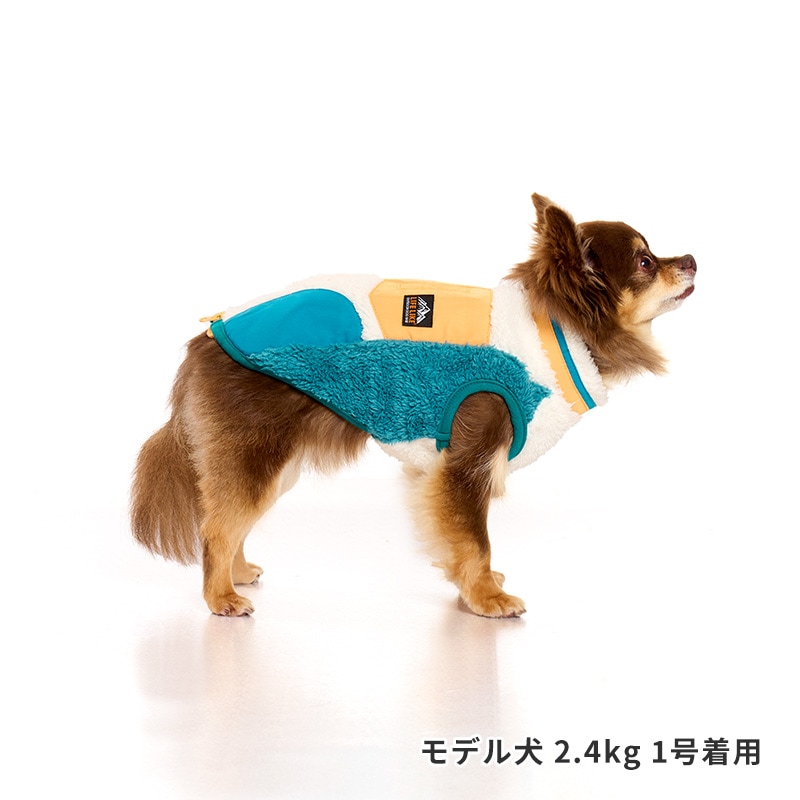 OUTDOORカラーブロックベスト