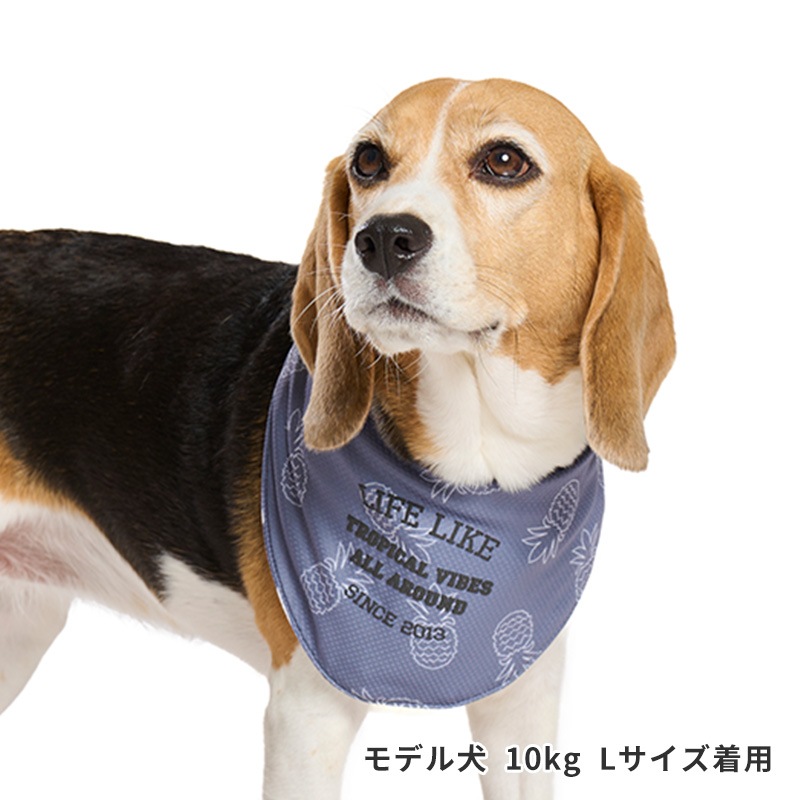 サマーステッチプリントバンダナ