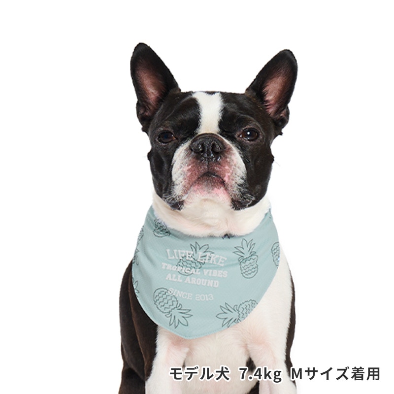 サマーステッチプリントバンダナ