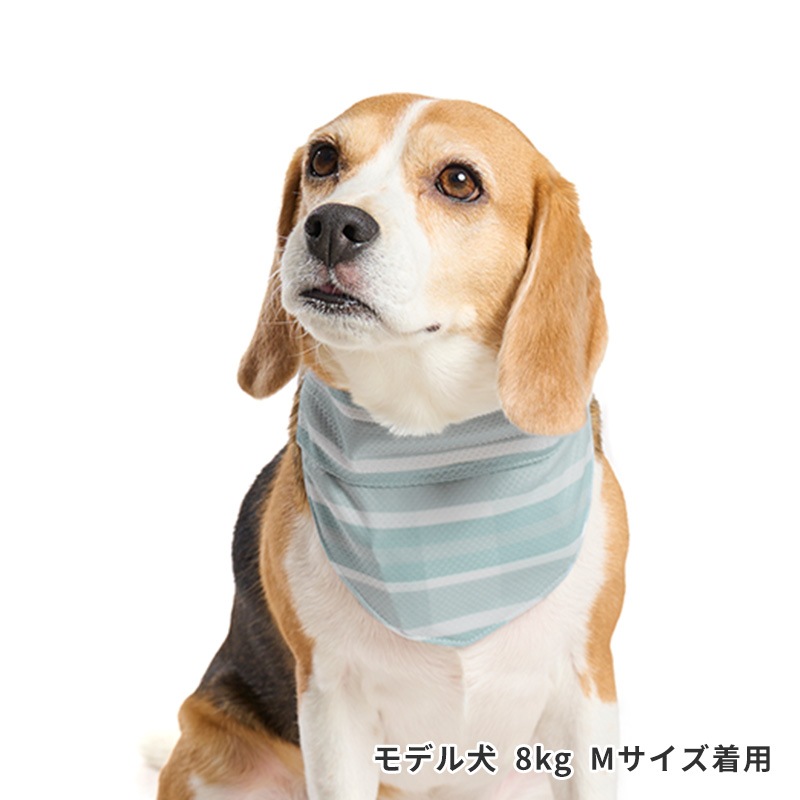 サマーステッチプリントバンダナ