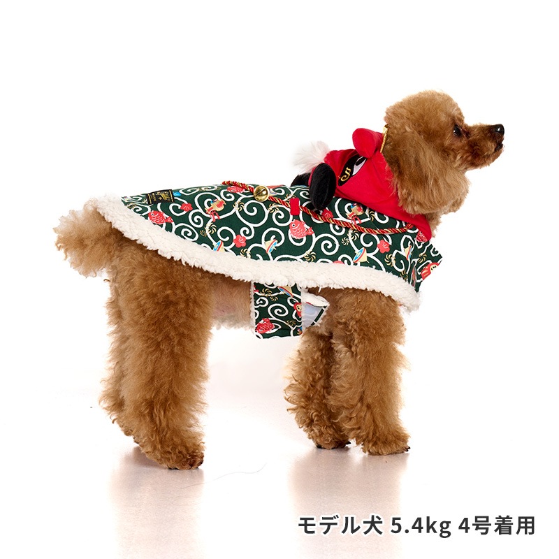 獅子舞唐草ポンチョ