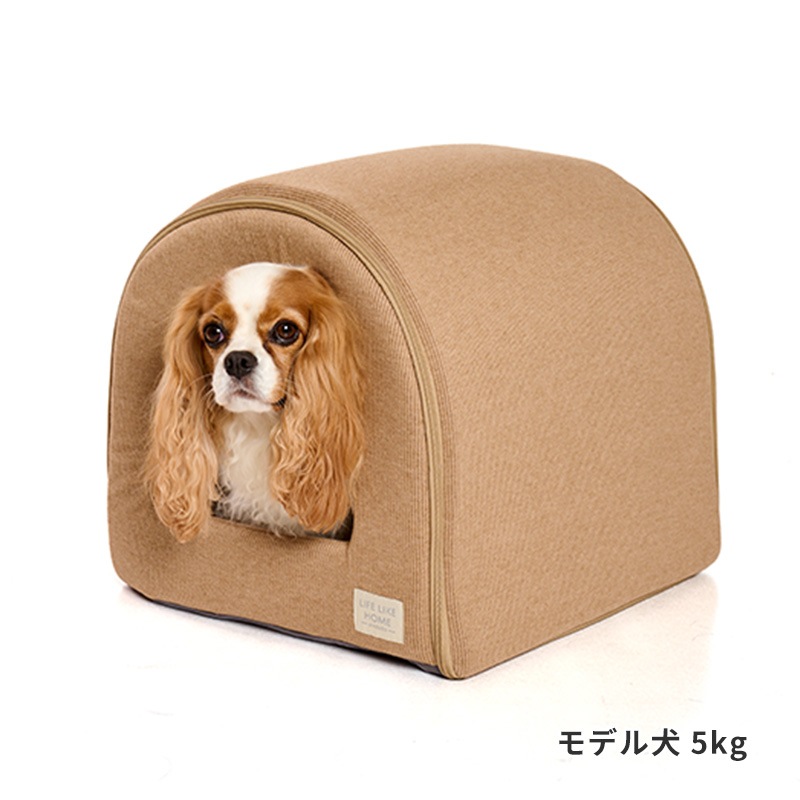 ナチュラルストライプドームベッド