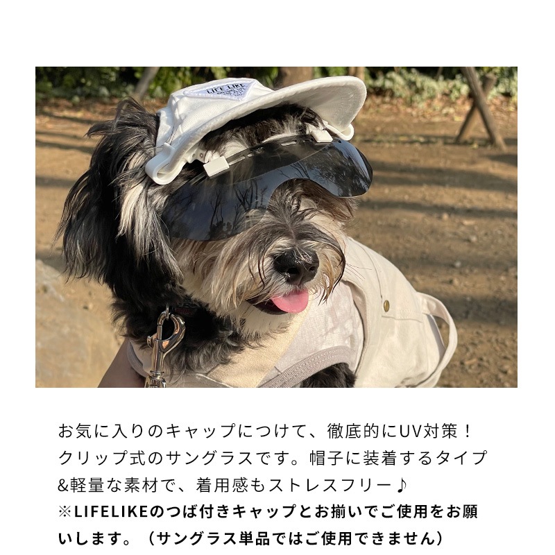 キャップクリップサングラス
