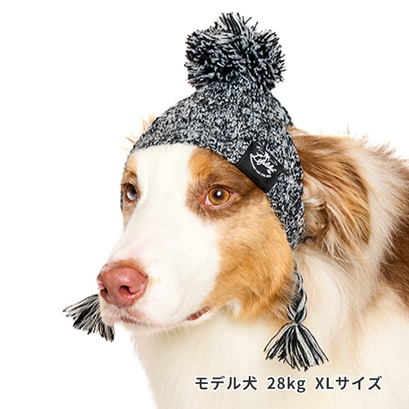 メランジニットキャップ