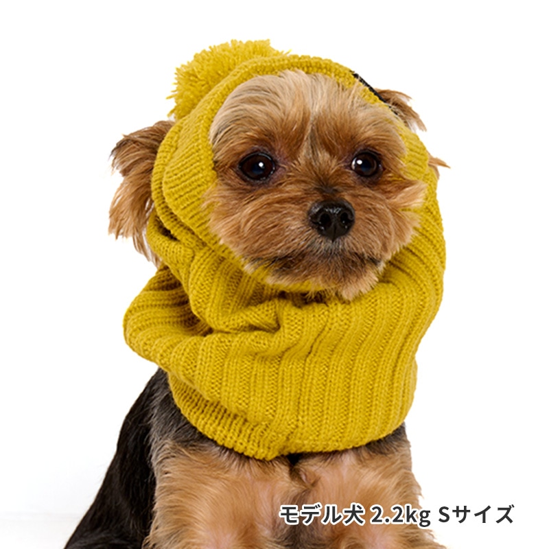 カラフルニットスヌード