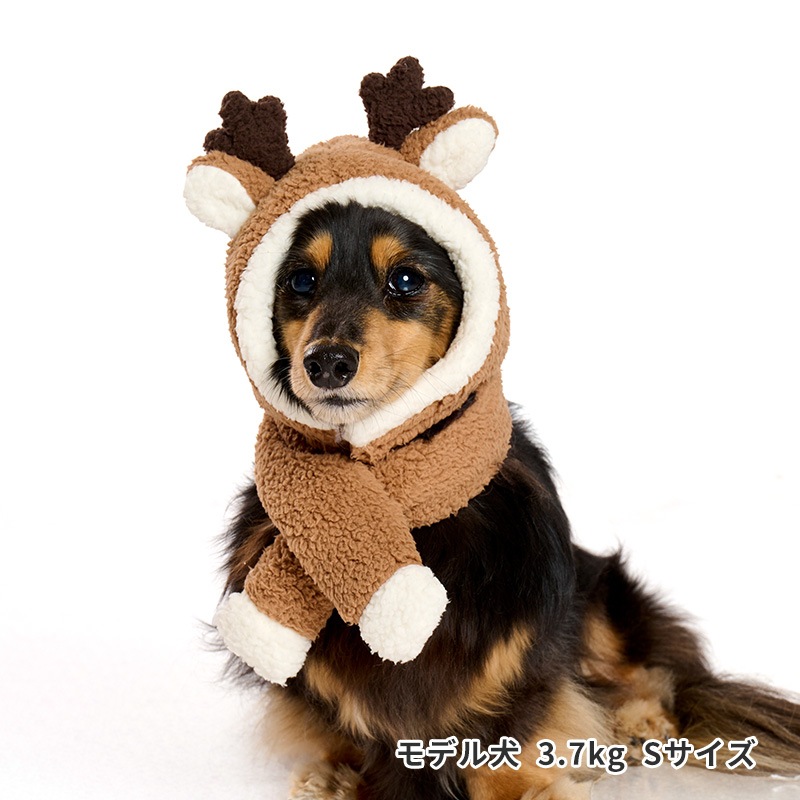 クリスマスマフラーキャップ