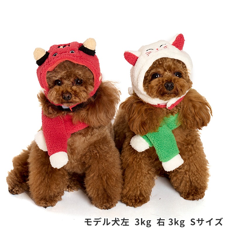 お正月マフラーキャップ