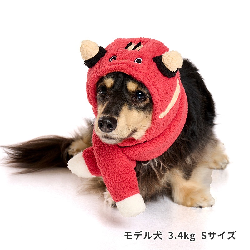 お正月マフラーキャップ