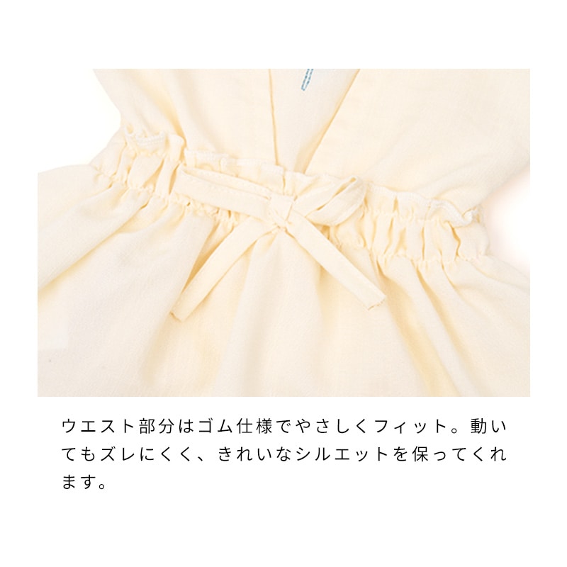 ステッチアロハワンピース