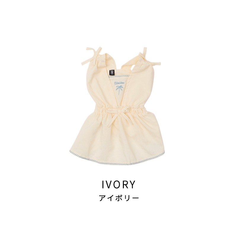 ステッチアロハワンピース