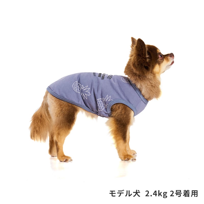 サマーステッチプリントタンク