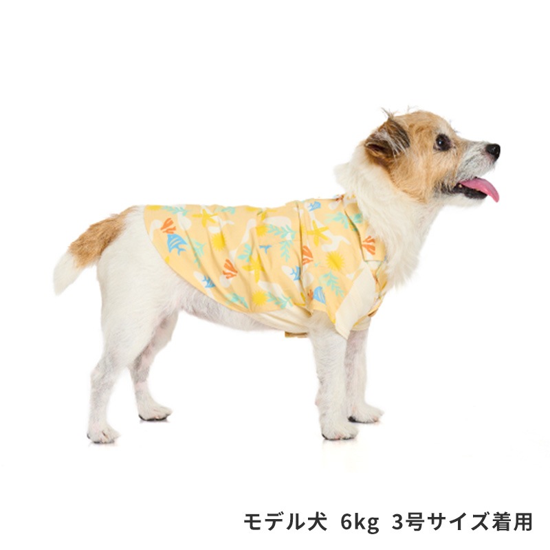 マリンパターンアロハシャツ