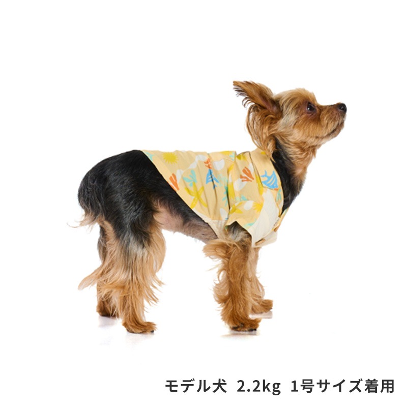 マリンパターンアロハシャツ