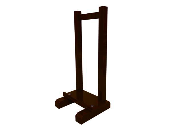 【寺院仏具】潤み塗り　1～2本立用　慈光型の塔婆立1台　国内自社工場制作　安心の国産寺院仏具(受注生産品)(商品番号10095u）