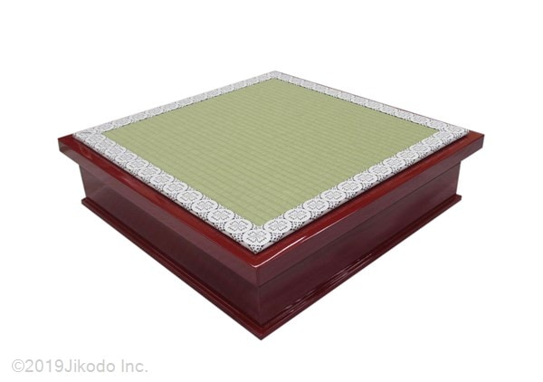 【寺院仏具】朱塗り　慈光型礼盤　安心の国産品　自社工場にて製作　木製高級寺院仏具通販(受注生産品)(商品番号11207s)