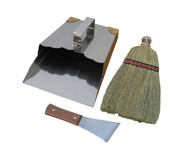 【寺院仏具】＜密教法具＞ちりとりセット　1式　国産品　(受注生産品)（商品番号6163）
