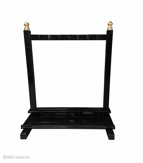【受注生産品販売】潤み塗り　8本から12本立ての選べるオリジナル塔婆立て(斜め掛けも可)　1台価格　自社工場製作品　木製高級寺院仏具通販(商品番号10260u)