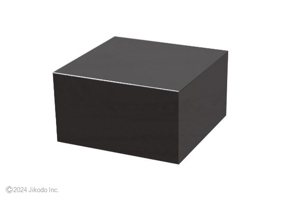 【寺院仏具】黒艶消し塗り　増し台　幅25cm×高さ20cm×奥行き25cm　1台単価　箱型仏像台　安心の国産品　サイズ調整可能です　自社工場にて製作　木製高級寺院仏具通販(受注生産品)(商品番号10271k)