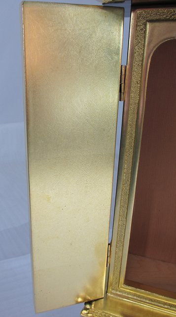 【特別販売品】純三方金　中京形五重過去帳回位牌　9号　ガラス無(総高さ61㎝)長期在庫品の為特価価格　高級仏具通販　(管理番号7664)