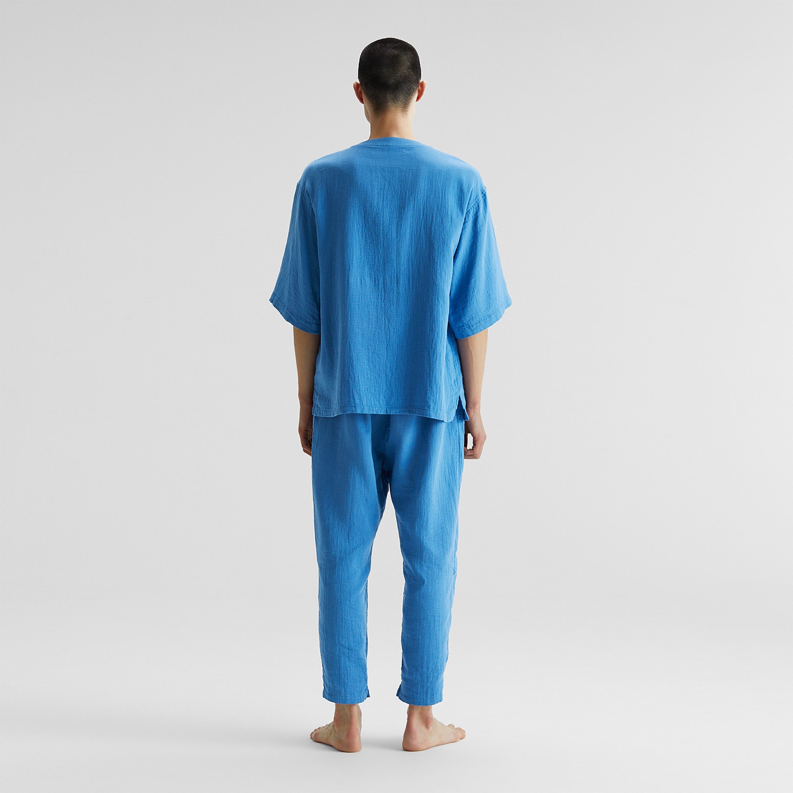 Cotton Linen Waffle Gauze Pajamas