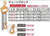 チェーンブロック　最大能力1.0ｔ　ＴＢＲ10Ｍ　吊り作業 【REX2018】|レックス