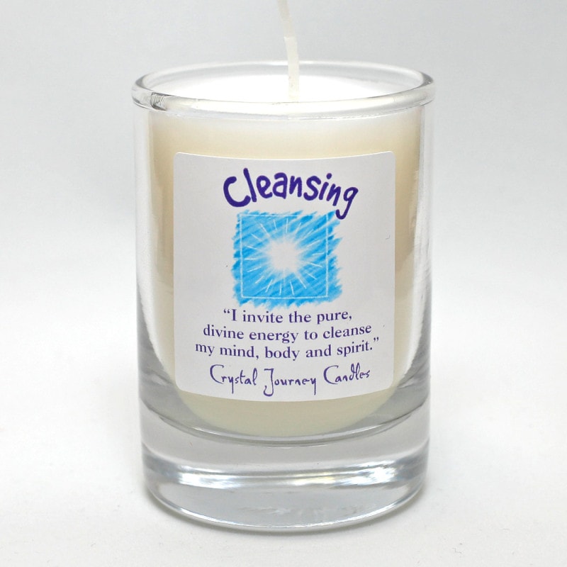 魔法のヒーリングキャンドル　プチグラス （クレンジング）