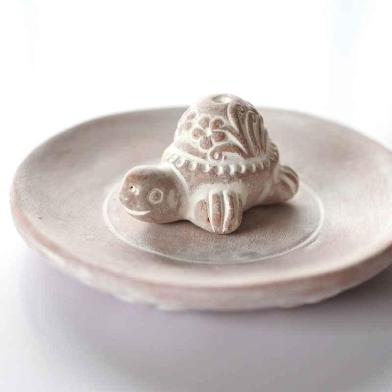 People Tree テラコッタカメのインセンスホルダー