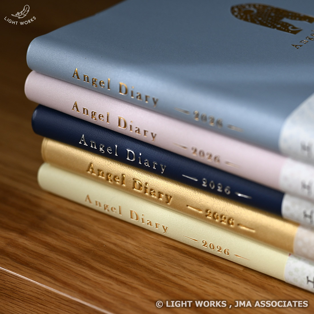 『エンジェルダイアリー2026』＆『天使のガラスペン（ラメインク2種付き）』セット