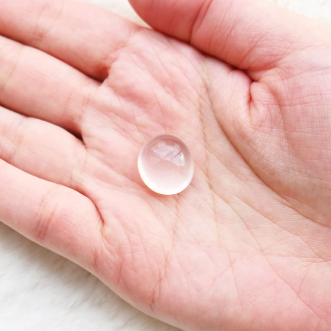 ローズクォーツ（ルース）