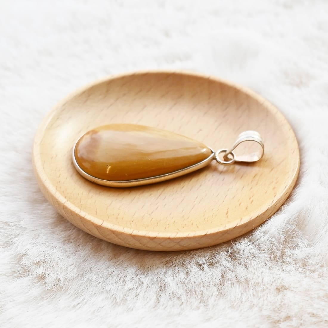 ペンダントトップ（オレンジアゲート）