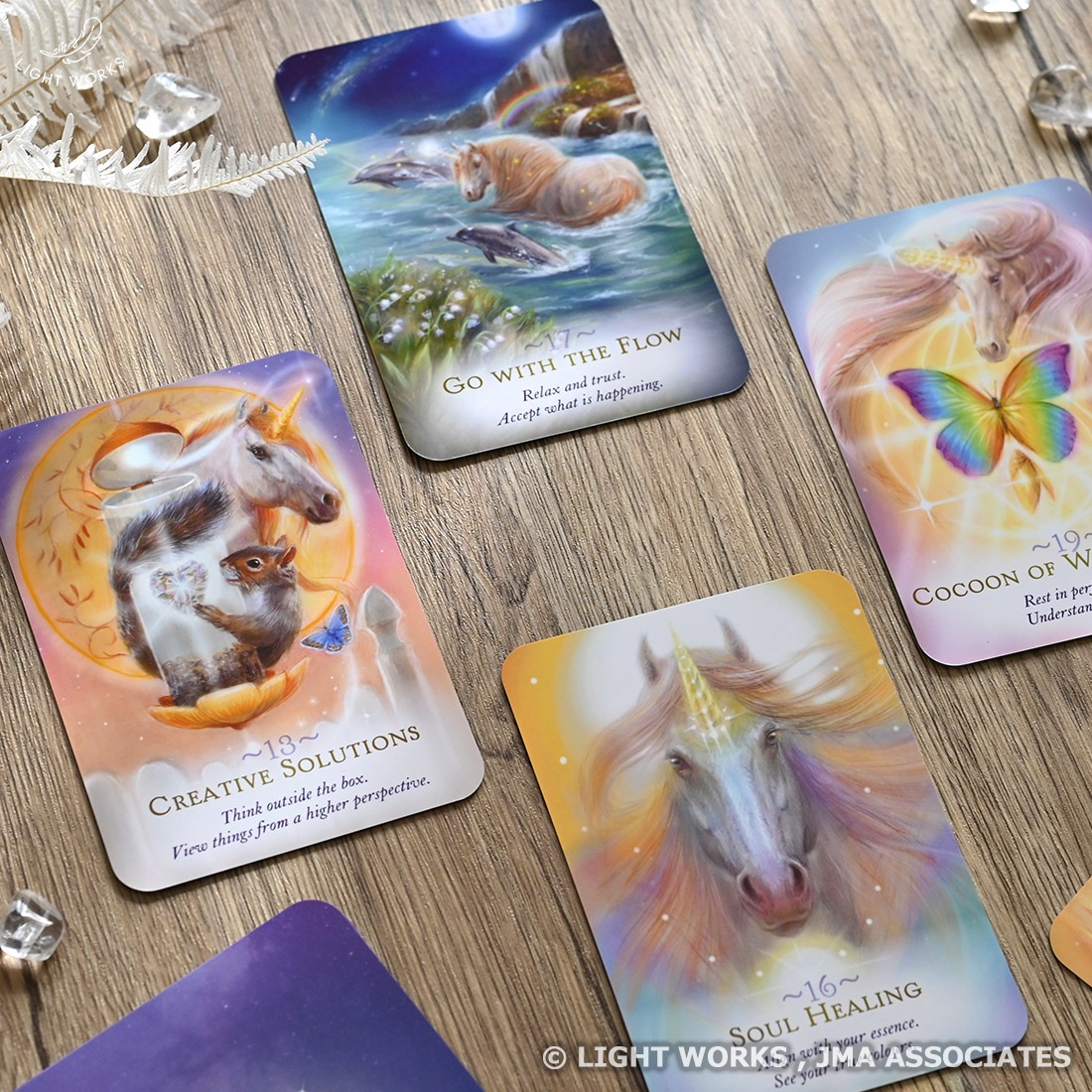 kikimaru★フォロー割引★ユニコーンカード マジックオブユニコーンオラクルカード｜ライトワークス