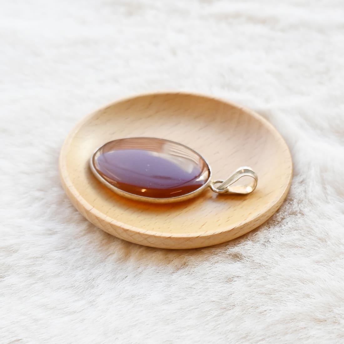 ペンダントトップ(オレンジアゲート)