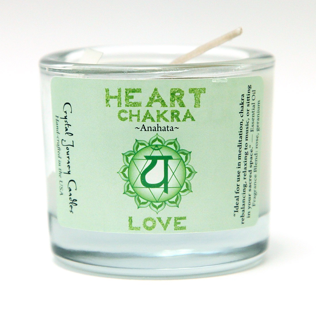 魔法のヒーリングキャンドル　チャクラ（ハート）