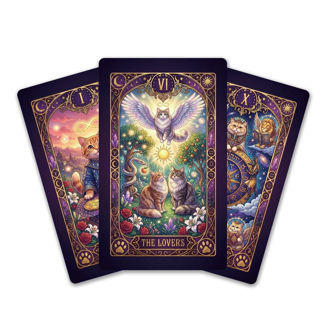 Animals Tarot 猫版