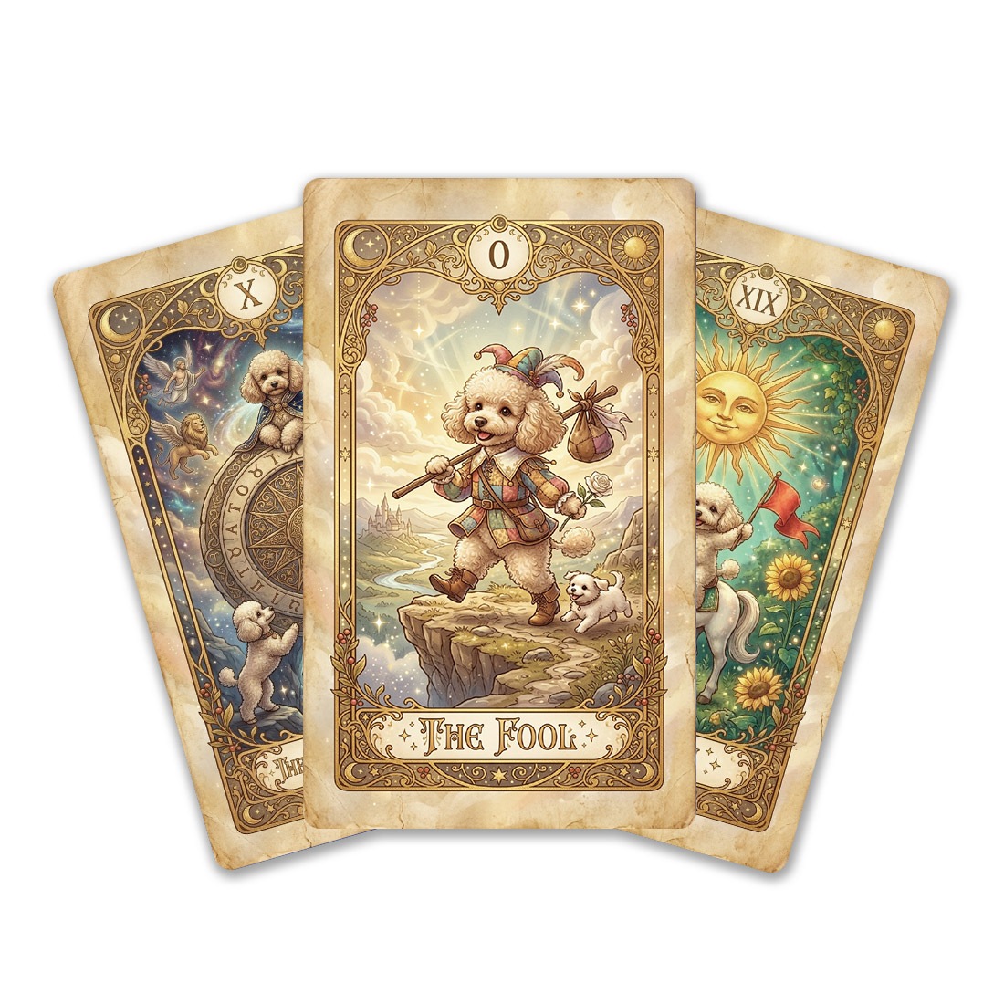 Animals Tarot トイプードル版｜ライトワークス