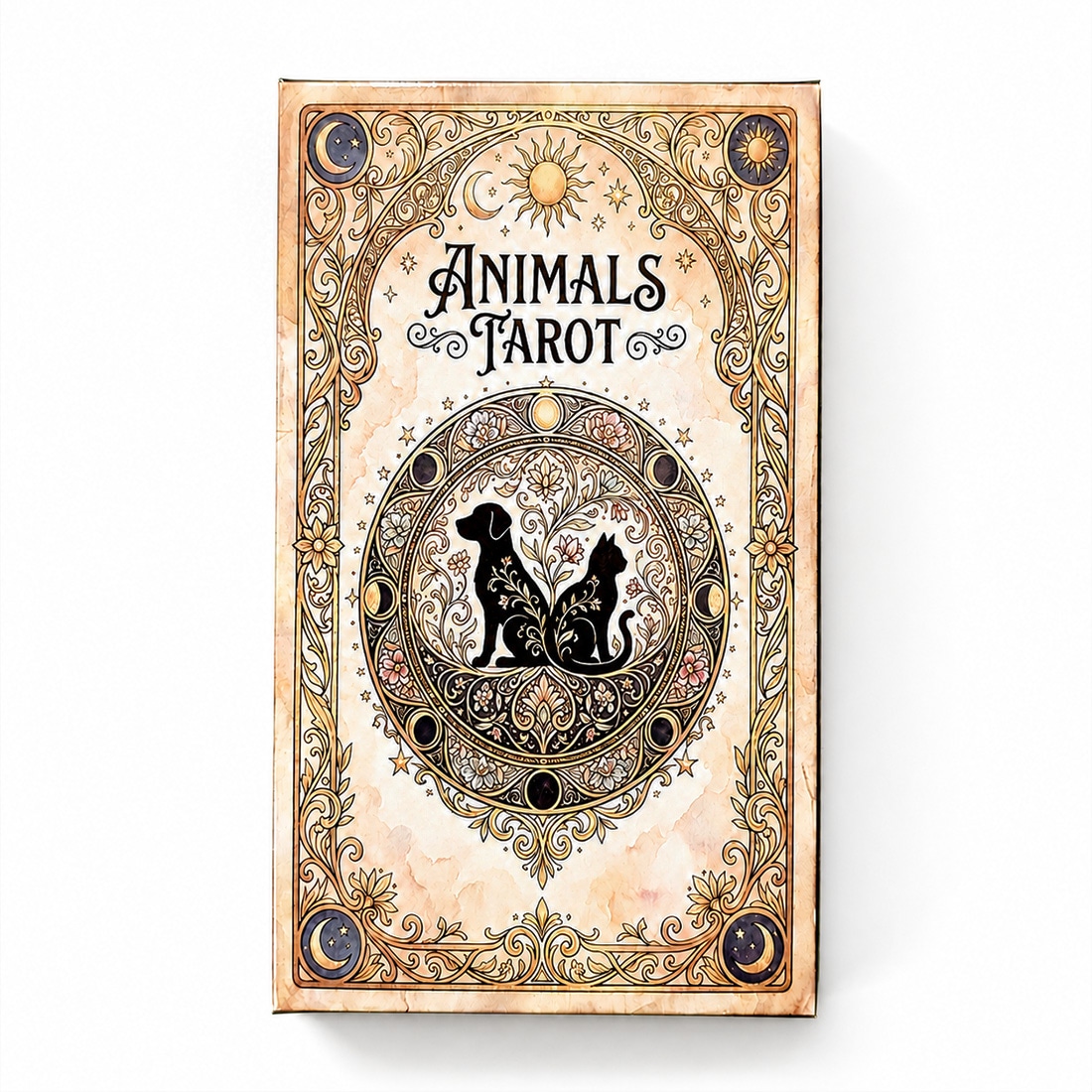 【正規品】希少入手困難品✨神話や伝説の幻獣、動物たちの美麗タロットカード✨限定 Animals Tarot トイプードル版｜ライトワークス