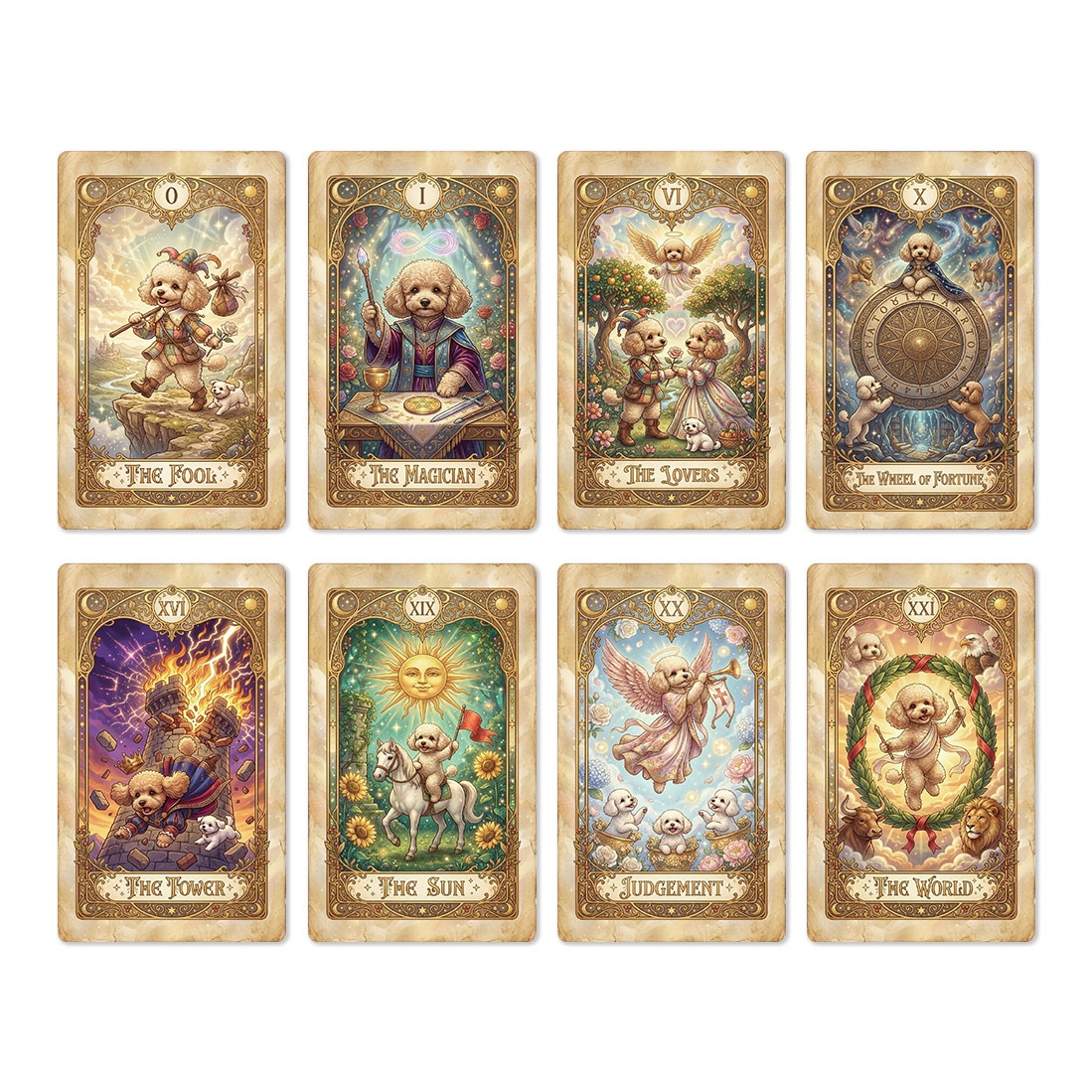 Animals Tarot トイプードル版｜ライトワークス