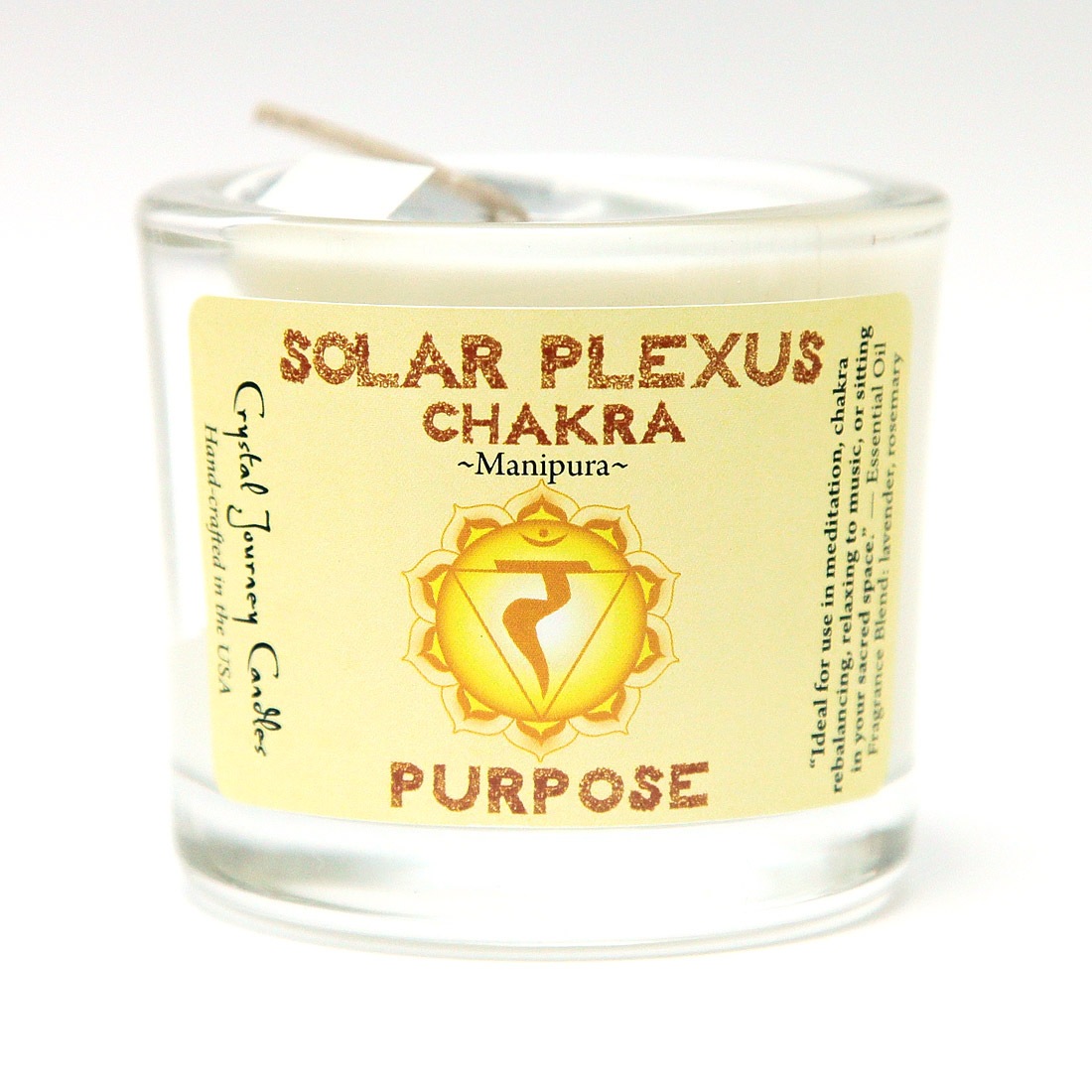 魔法のヒーリングキャンドル チャクラ ソーラープレクサス キャンドル 魔法のヒーリングキャンドル チャクラ ライトワークスオンラインストア