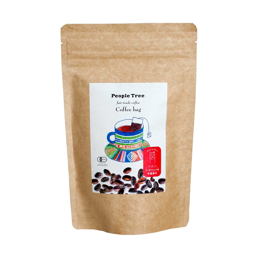 People Tree フェアトレードコーヒー・コーヒーバッグ・有機ペルー
