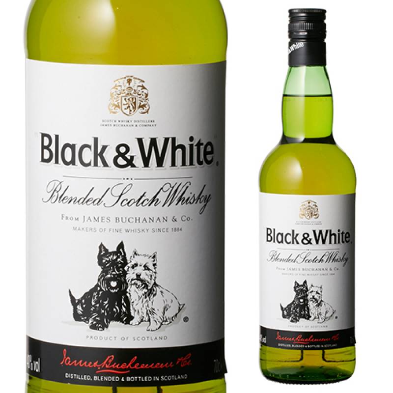 ブラック&ホワイト　BLACK&WHITE ウイスキー Amazon.co.jp: ブラック&ホワイト ブレンデッド スコッチ [ ウイスキー