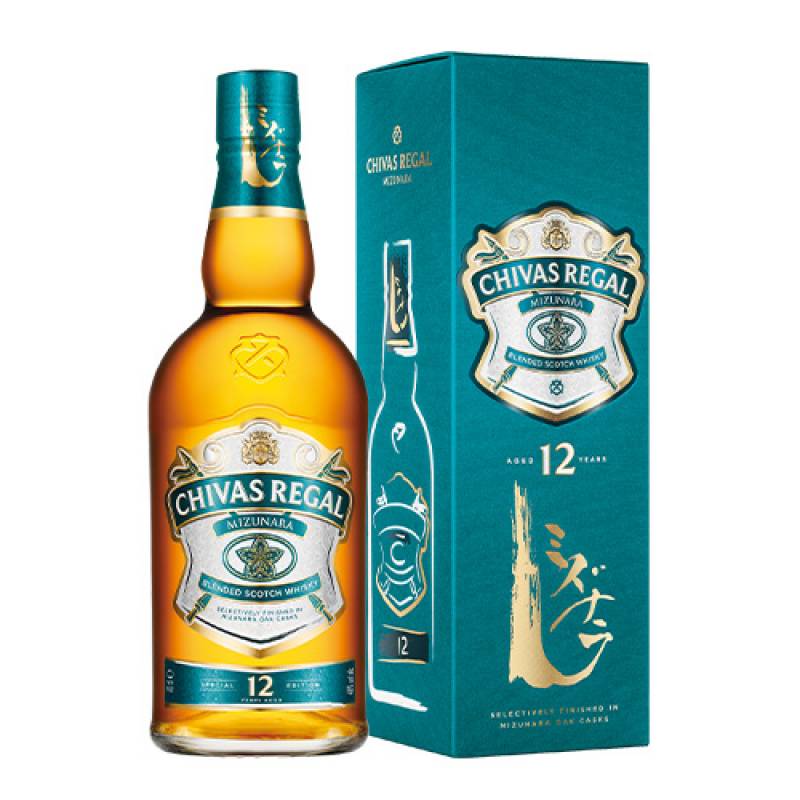 CHIVAS REGAL 12年 ミズナラ 700ml 5本セット シーバス リーガル ミズナラ スペシャルエディション 12年 40度 700ml