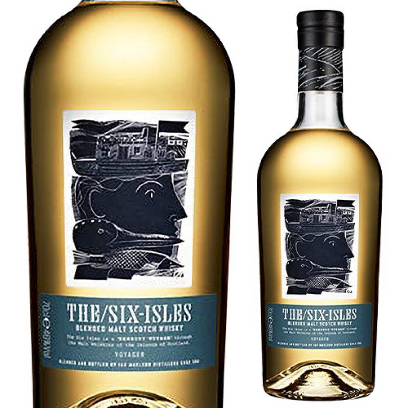 ザ シックス アイルズ ボイジャー 43度 700ml アイラ ジュラ スカイ